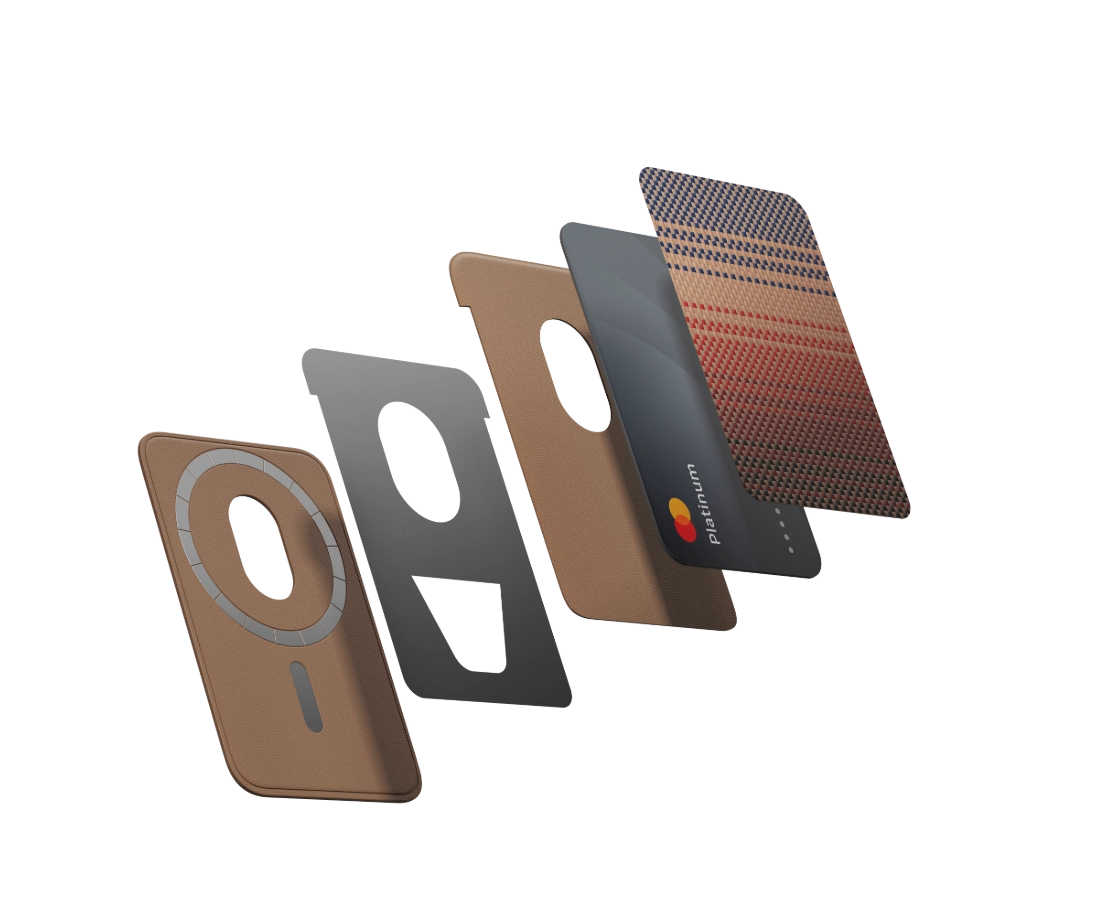 Magnetisches gewebte Kartenetui