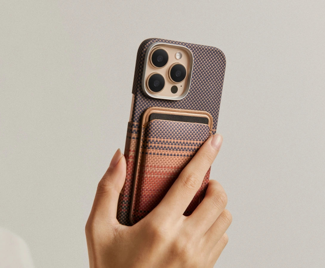 Magnetisches gewebte Kartenetui