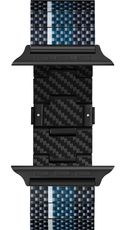 Carbon Fiber Watch Band (Rhapsody) For Apple Watch