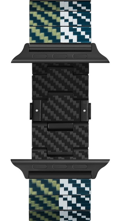 Carbon Fiber Watch Band (Rhapsody) For Apple Watch