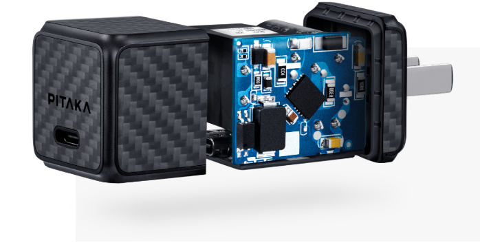 PITAKA 30W USB C GaN Charger and Flex Braided C to C Cable