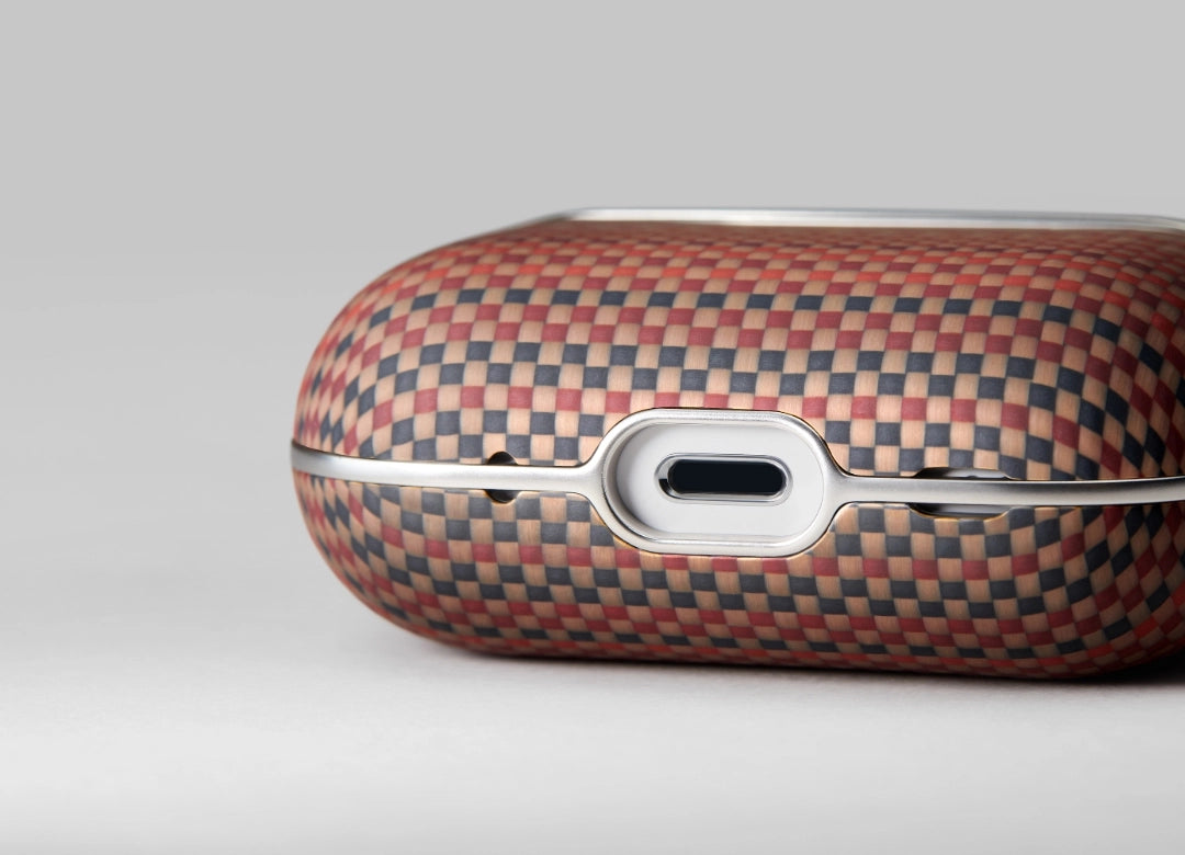 Aramidfaser-Hülle für AirPods Pro 2 / AirPods Pro / AirPods 4