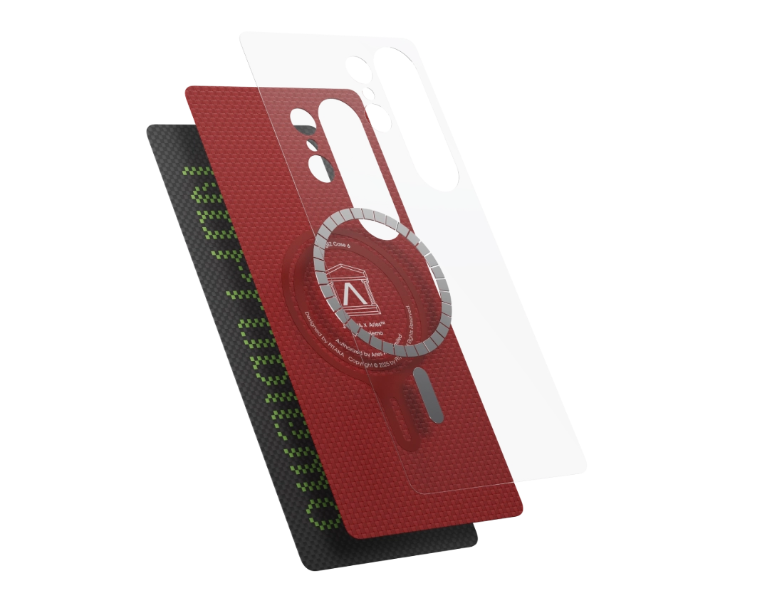 Aries Kooperations-leuchtende Hülle für Galaxy S25 Ultra & iPhone 16 Pro/Pro Max/iPhone 15 Pro/Pro Max