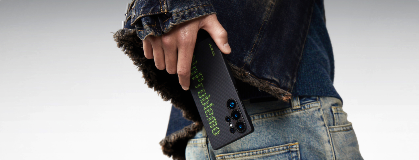 Aries Kooperations-leuchtende Hülle für Galaxy S25 Ultra & iPhone 16 Pro/Pro Max/iPhone 15 Pro/Pro Max