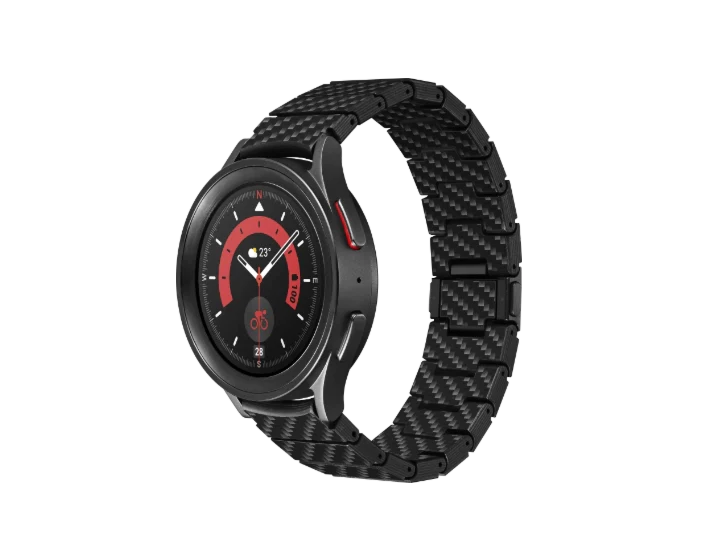 Carbon Fiber Armband für Galaxy Watch Ultra/7/6/5/4 Serien