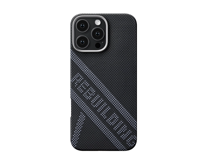 Re-TROS Kollaborative Taktile Gewebte Hülle für iPhone 16 Pro/Pro Max/iPhone 15 Pro/Pro Max/Galaxy S24 Ultra