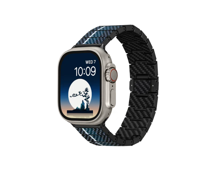 Poesie der Dinge | ChromaCarbon Armband für Apple Watch