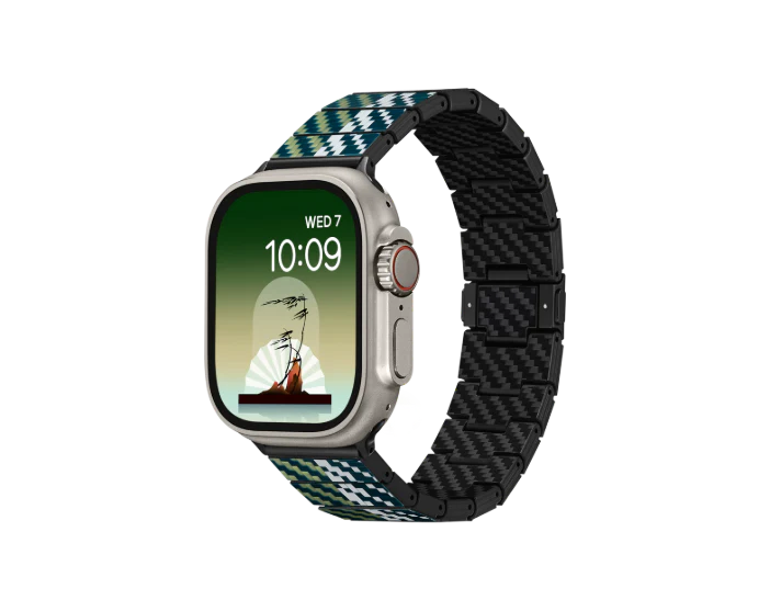 Poesie der Dinge | ChromaCarbon Armband für Apple Watch
