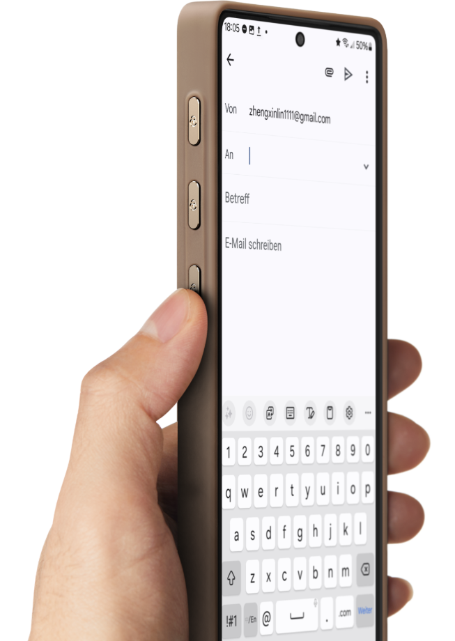 PinButton Case für Galaxy S25 Ultra & Galaxy S24 Ultra