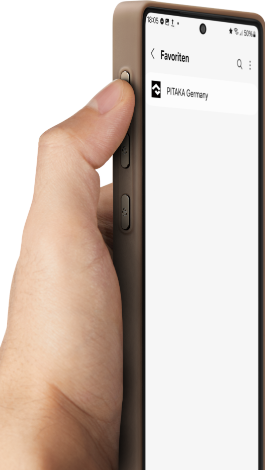 PinButton Case für Galaxy S25 Ultra & Galaxy S24 Ultra