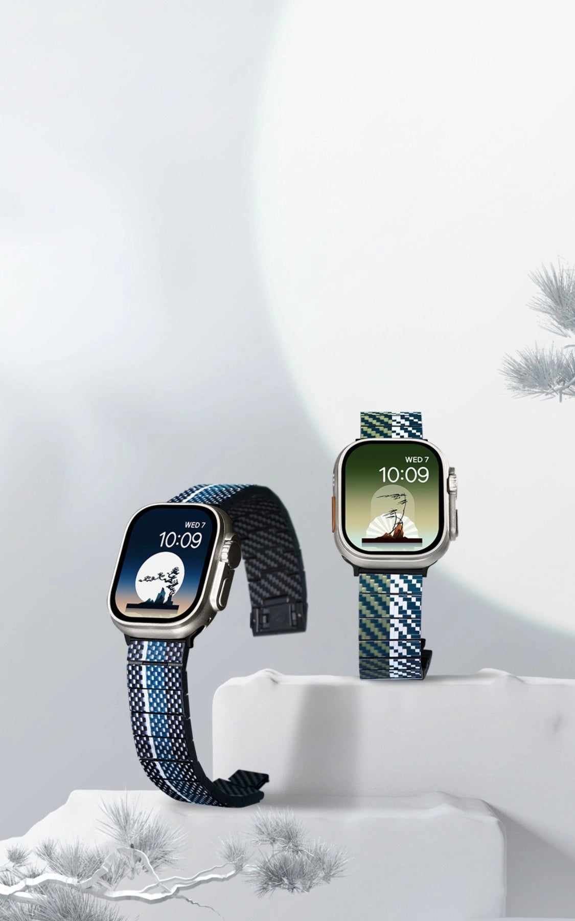 Poesie der Dinge ChromaCarbon Band für Apple Watch